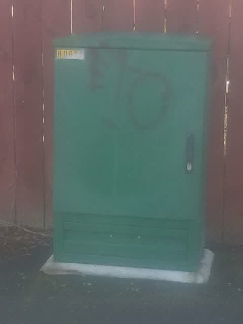 Graffiti, a report photo
