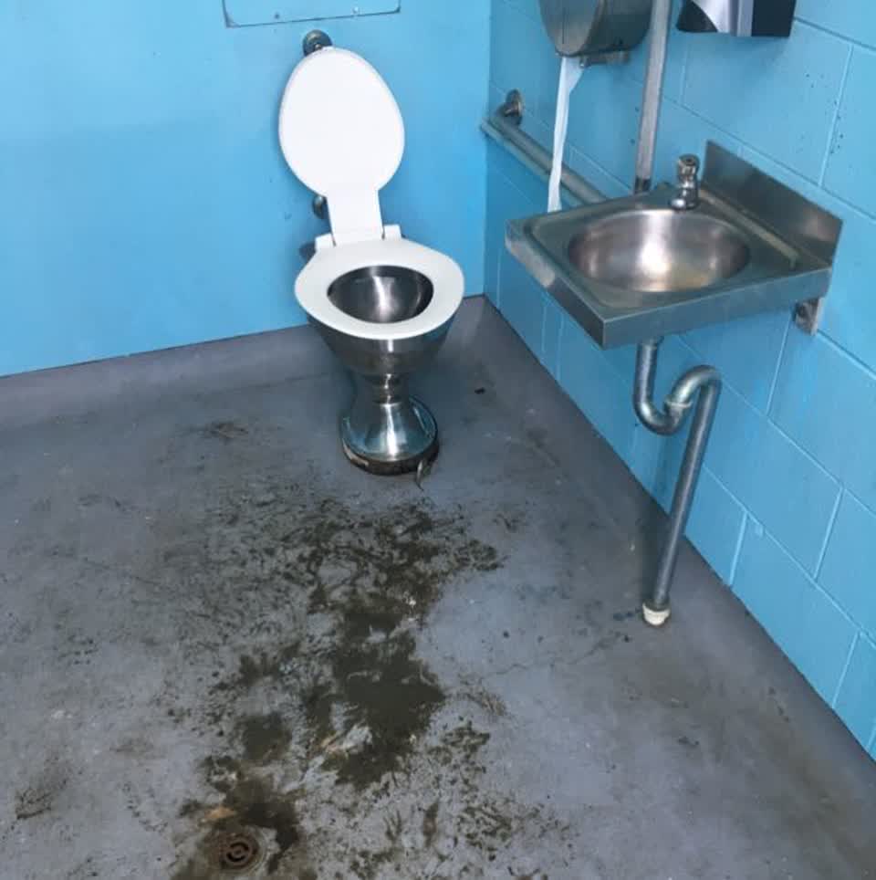 The photograph attached to this water supply report