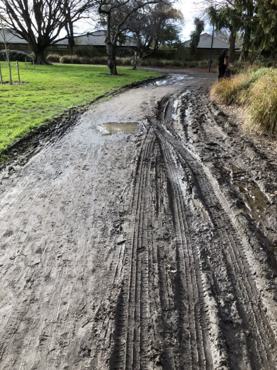 The photograph attached to this parks report
