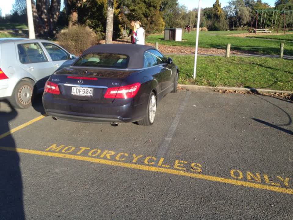 The photograph attached to this parks report