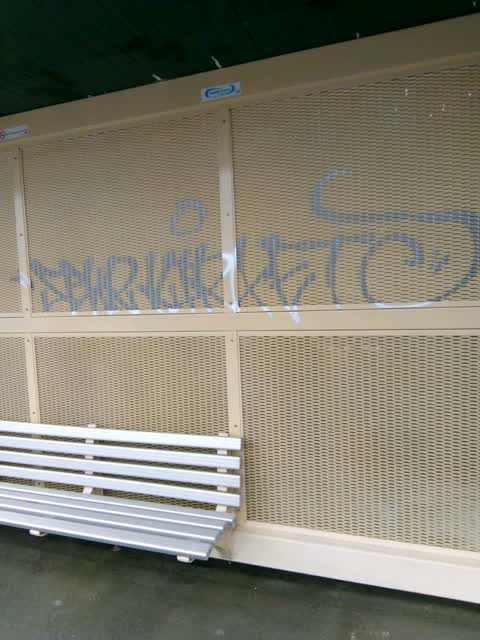 Graffiti, a report photo