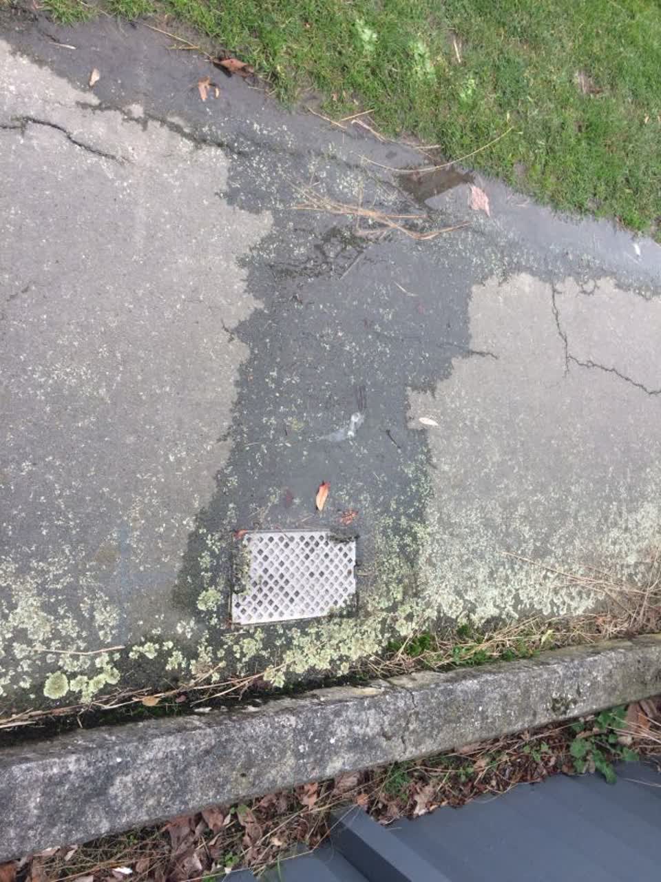 The photograph attached to this water supply report