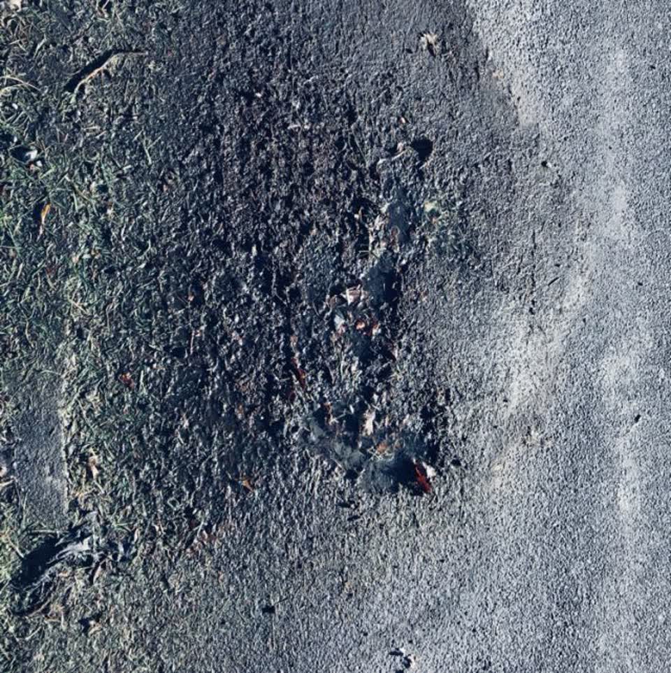 The photograph attached to this wastewater/stormwater report
