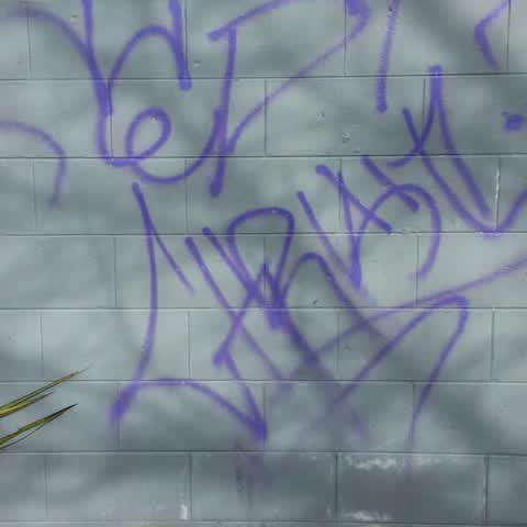 Graffiti, a report photo