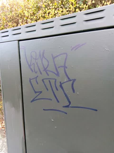 Graffiti — a report photo