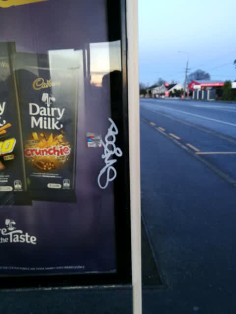 Graffiti, a report photo