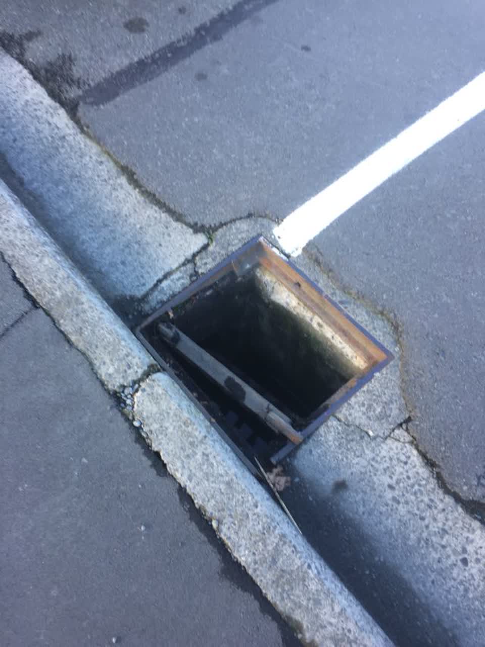 The photograph attached to this wastewater/stormwater report