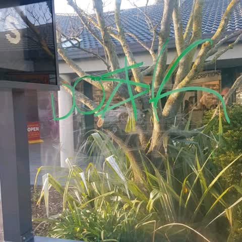 Graffiti, a report photo