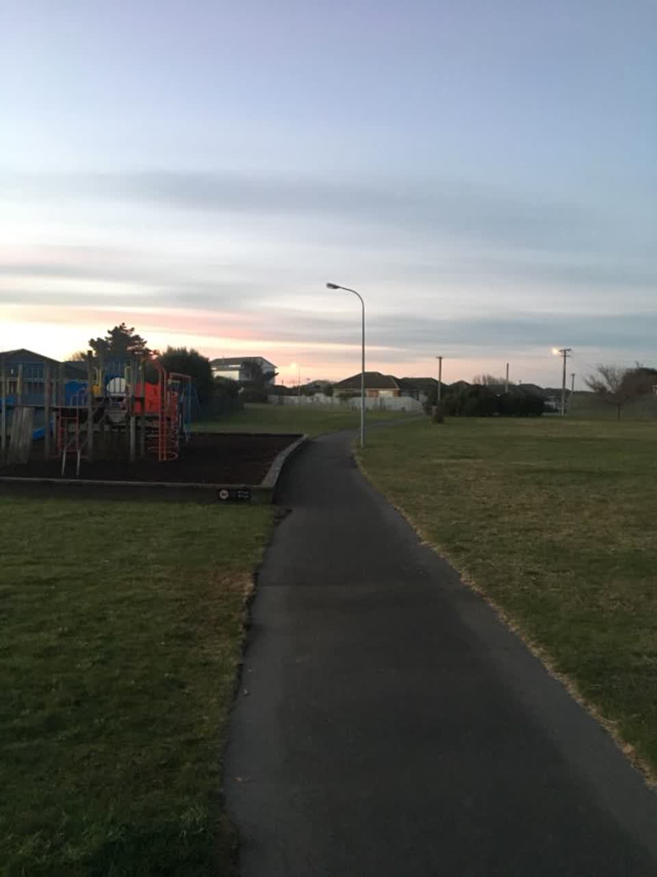 The photograph attached to this parks report