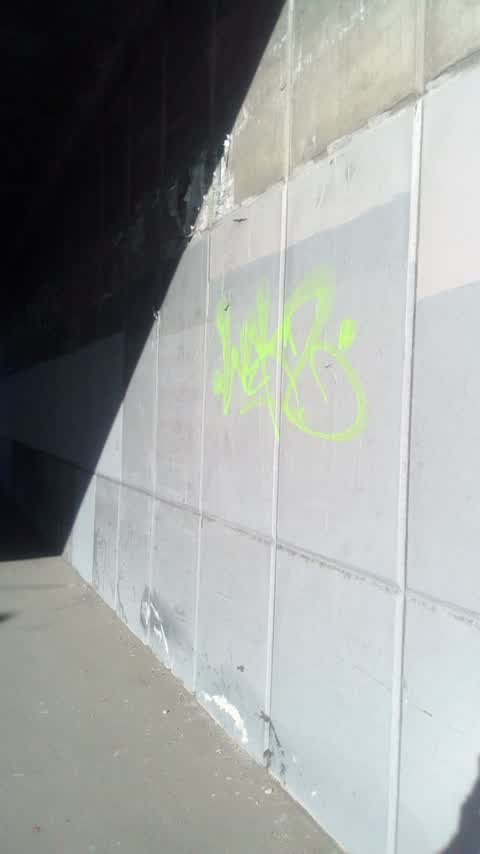 Graffiti, a report photo