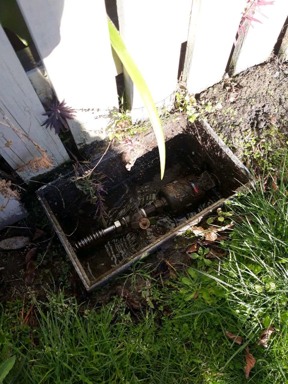 The photograph attached to this water supply report