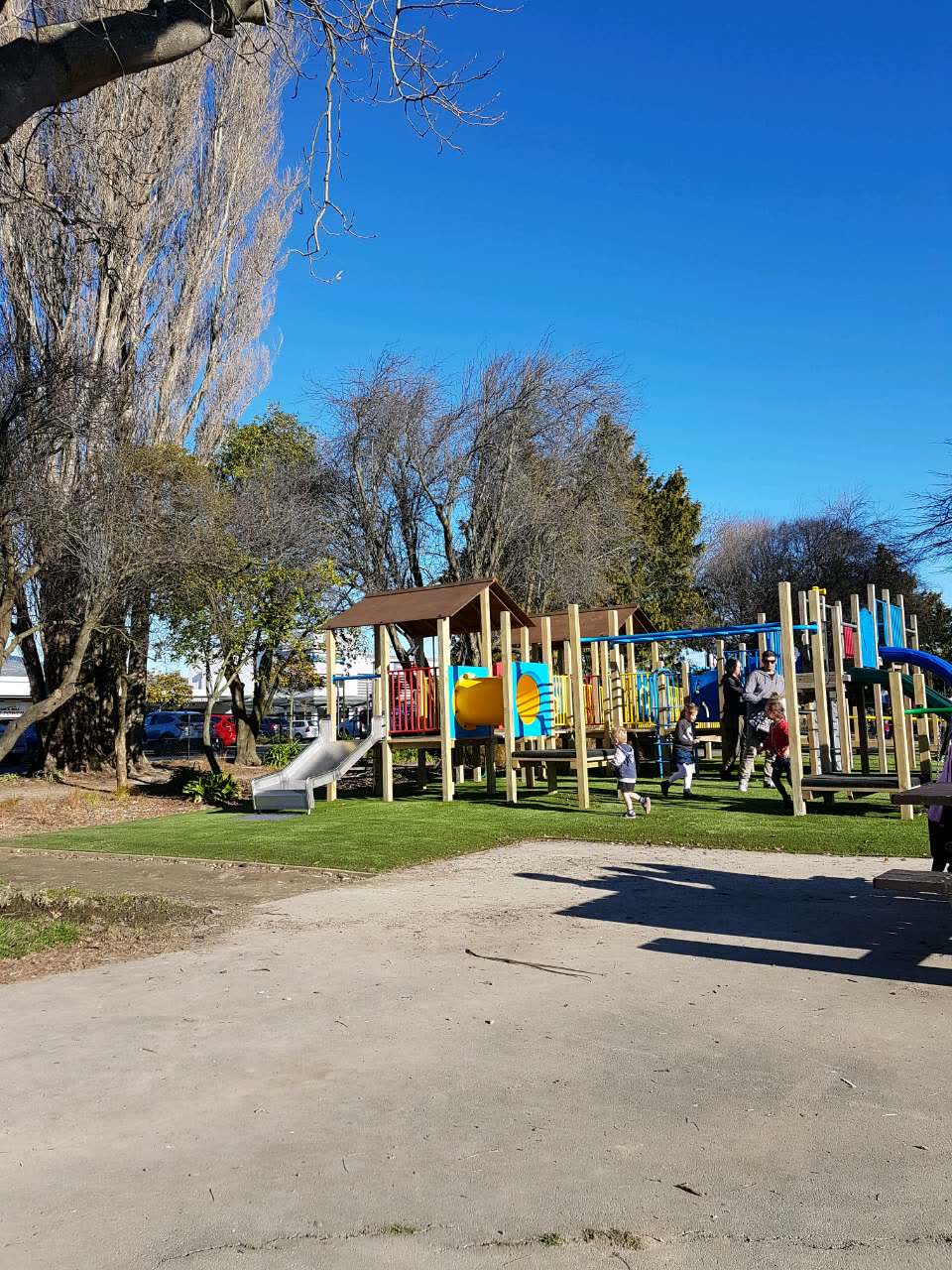 The photograph attached to this parks report