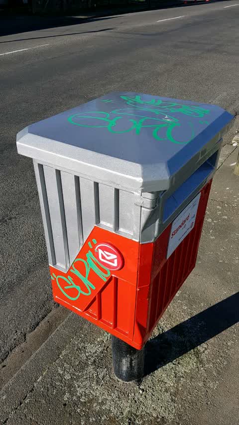 Graffiti, a report photo