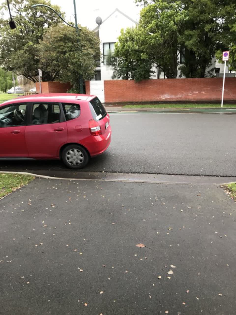 The photograph attached to this parks report