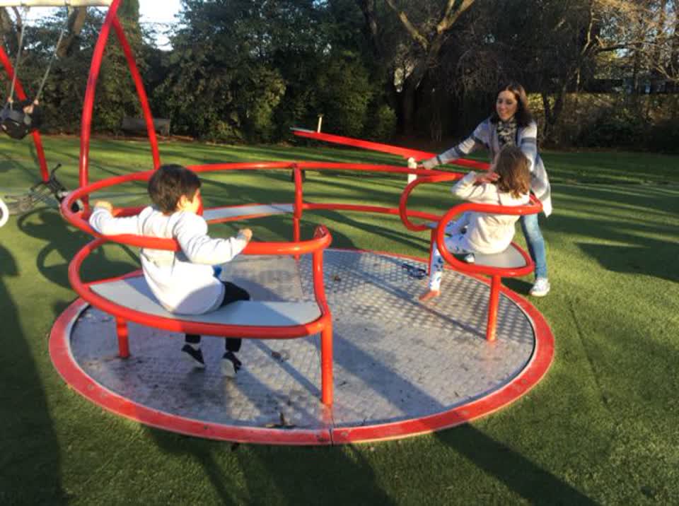 The photograph attached to this parks report