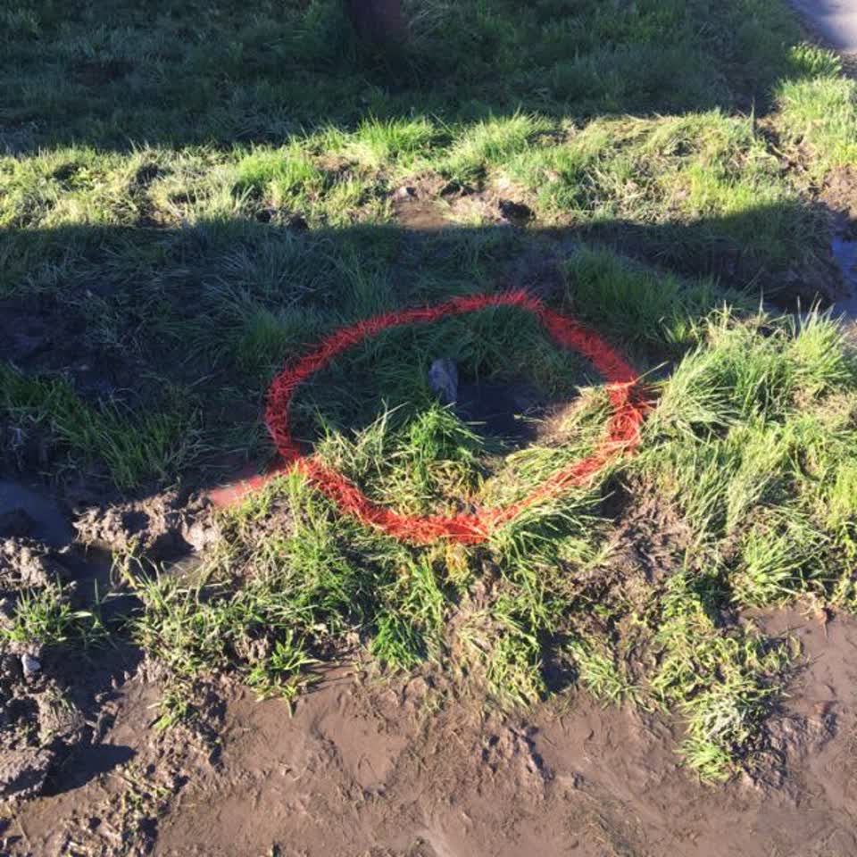 The photograph attached to this water supply report