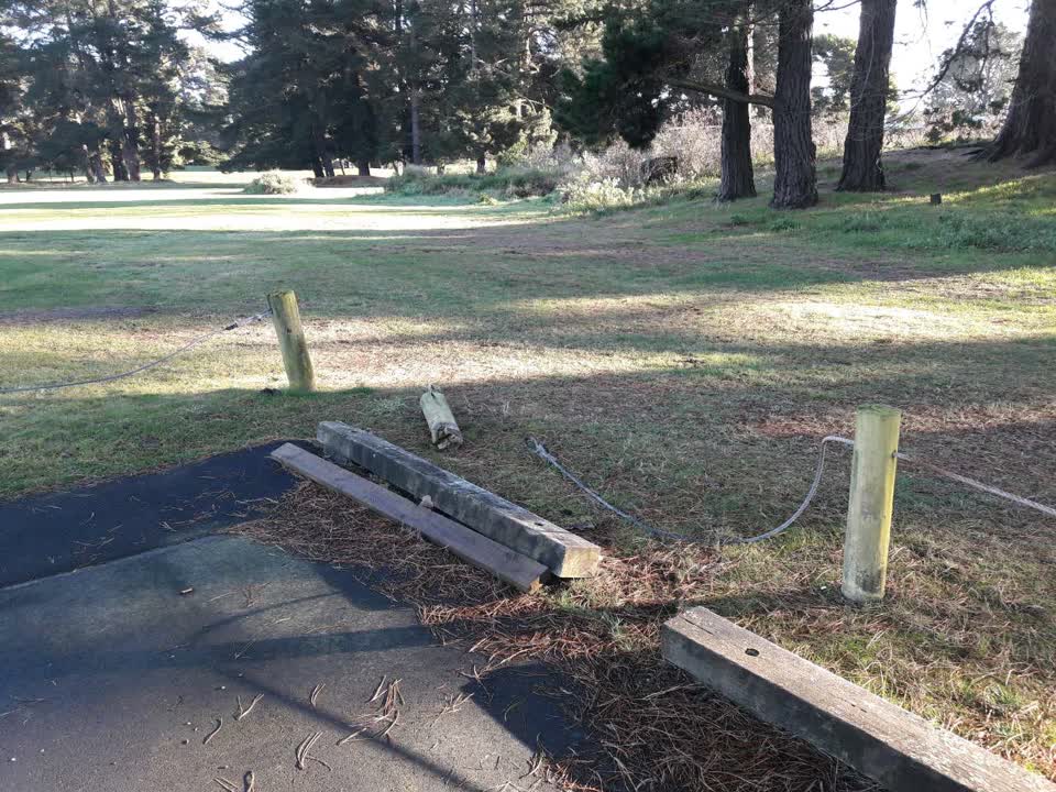 The photograph attached to this parks report