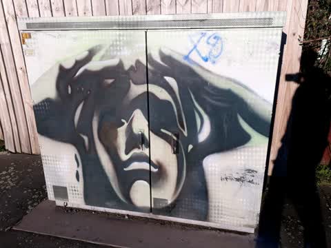 Graffiti, a report photo