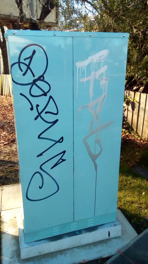 Graffiti, a report photo