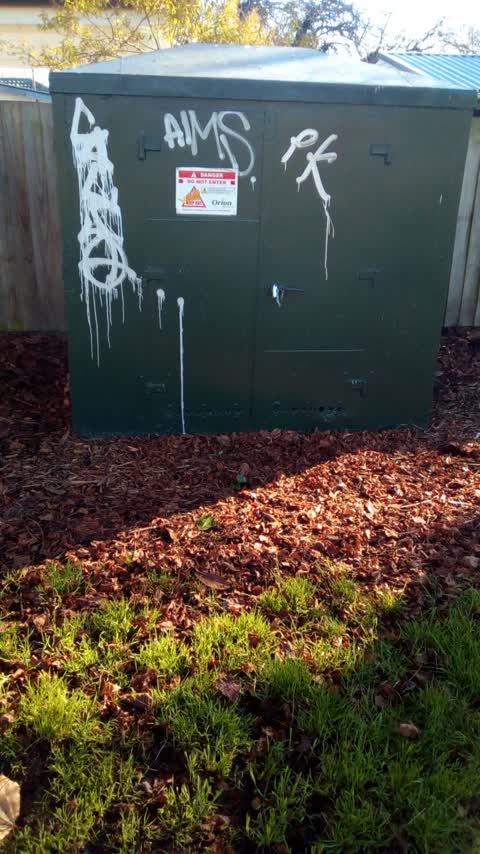 Graffiti — a report photo