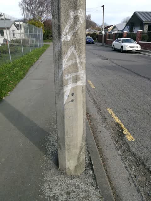 Graffiti, a report photo
