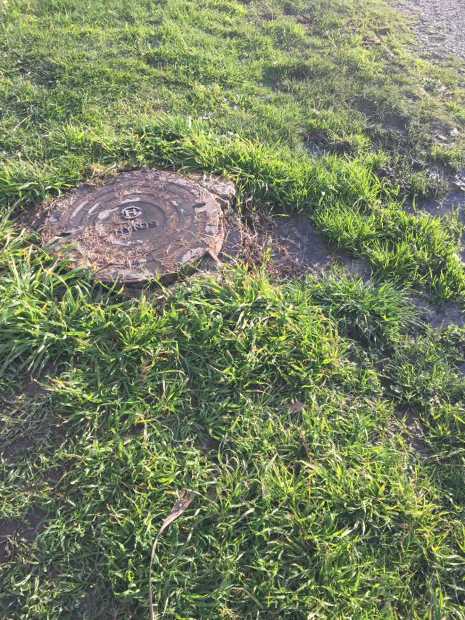 The photograph attached to this water supply report