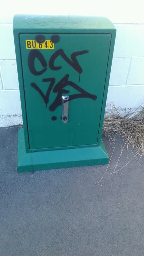 Graffiti, a report photo