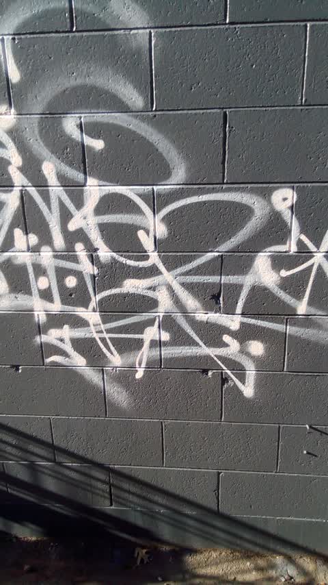 Graffiti, a report photo