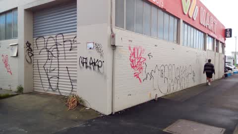 Graffiti, a report photo