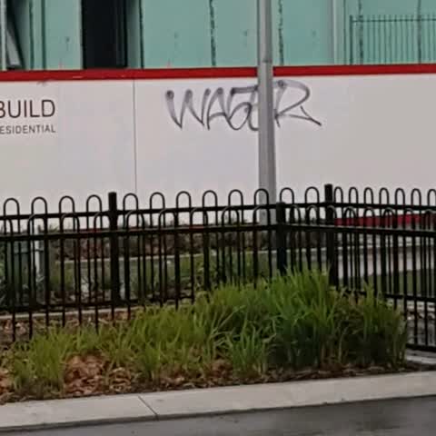 Graffiti, a report photo