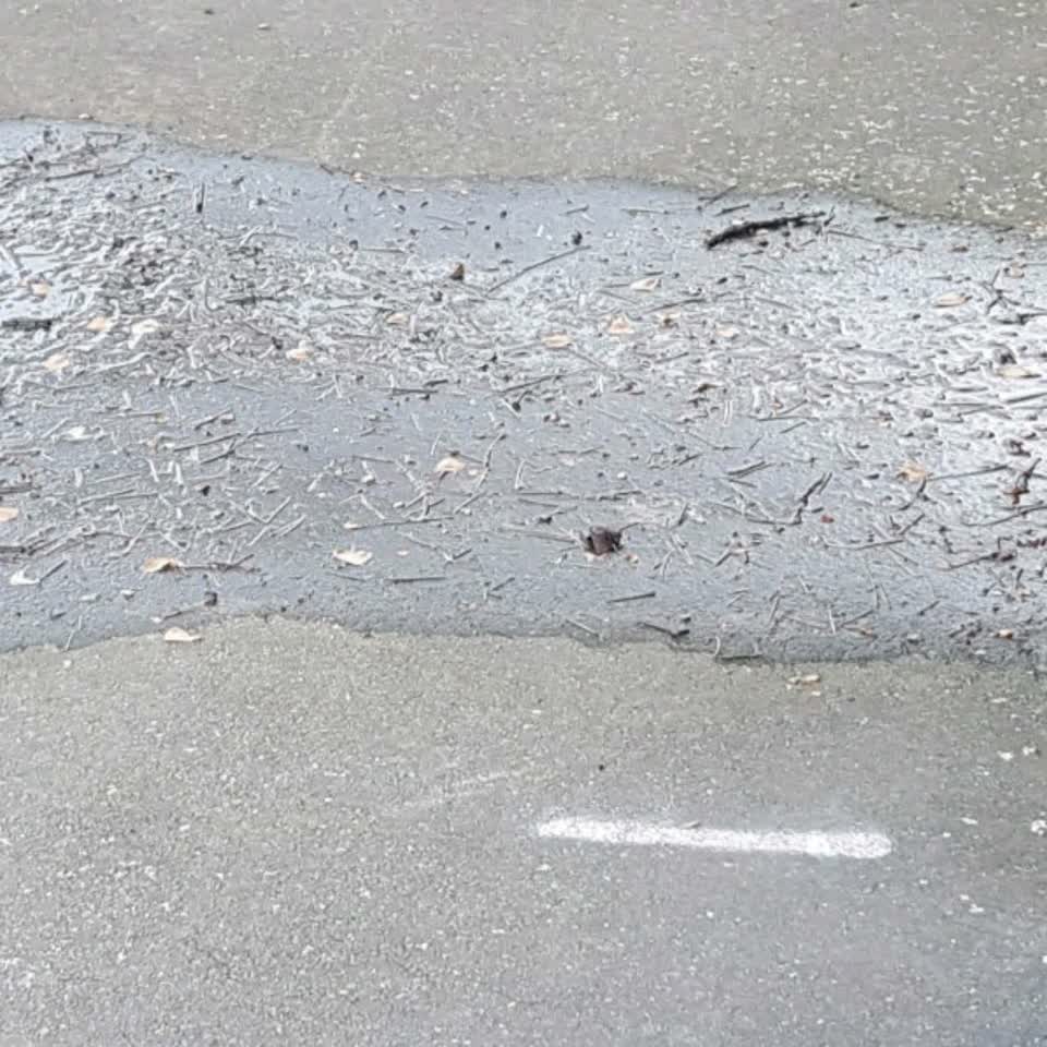 The photograph attached to this wastewater/stormwater report