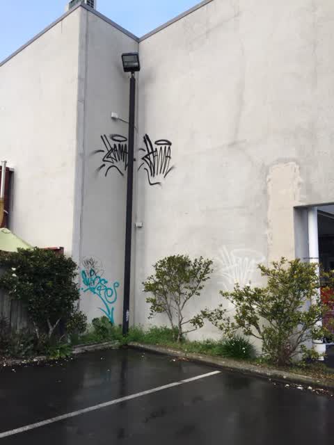 Graffiti, a report photo