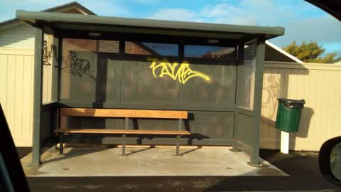 Graffiti, a report photo