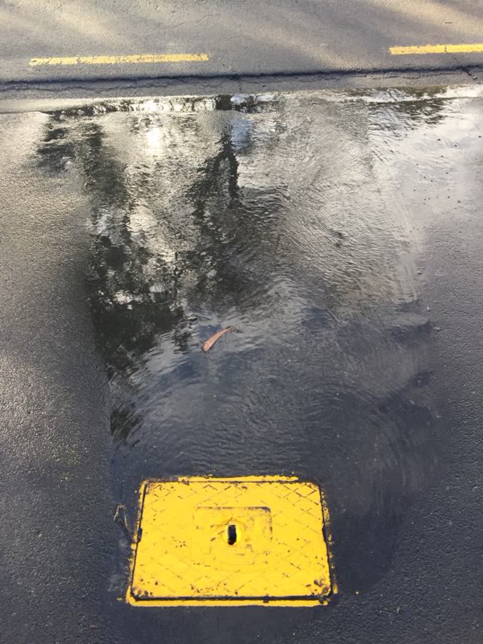 The photograph attached to this water supply report