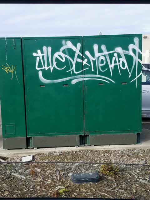 Graffiti — a report photo