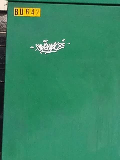 Graffiti, a report photo