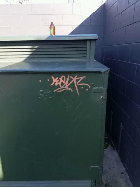 Graffiti, a report photo