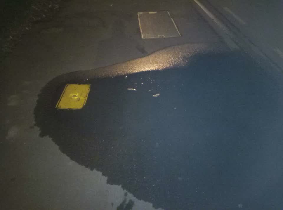 The photograph attached to this water supply report