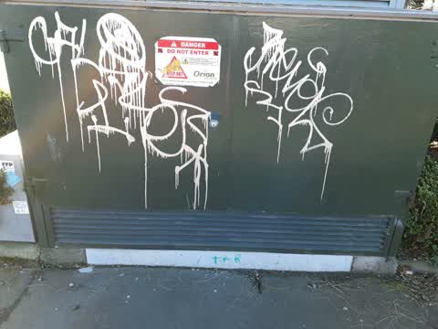 Graffiti, a report photo