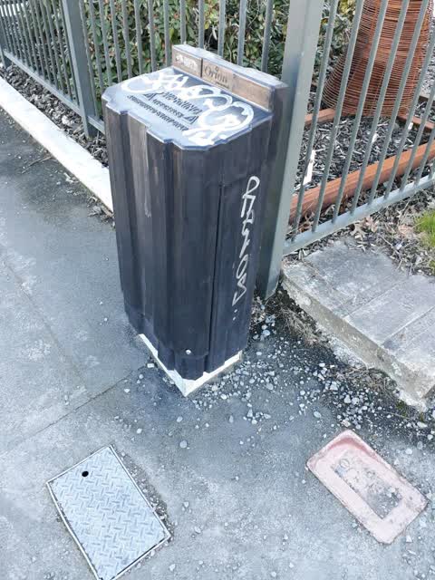 Graffiti, a report photo