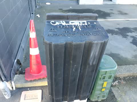 Graffiti, a report photo