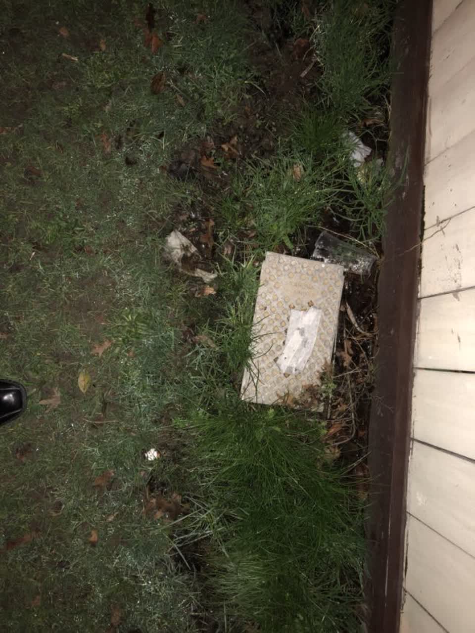 The photograph attached to this water supply report