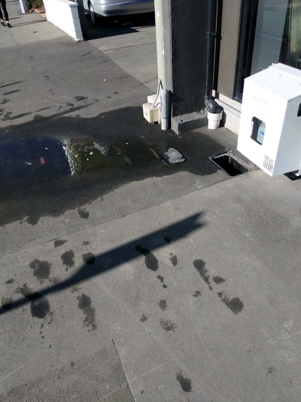 The photograph attached to this water supply report