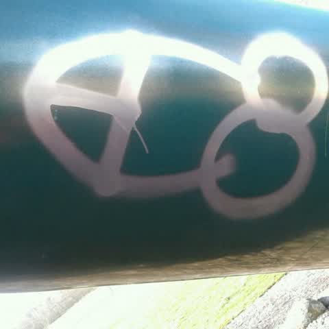 Graffiti, a report photo