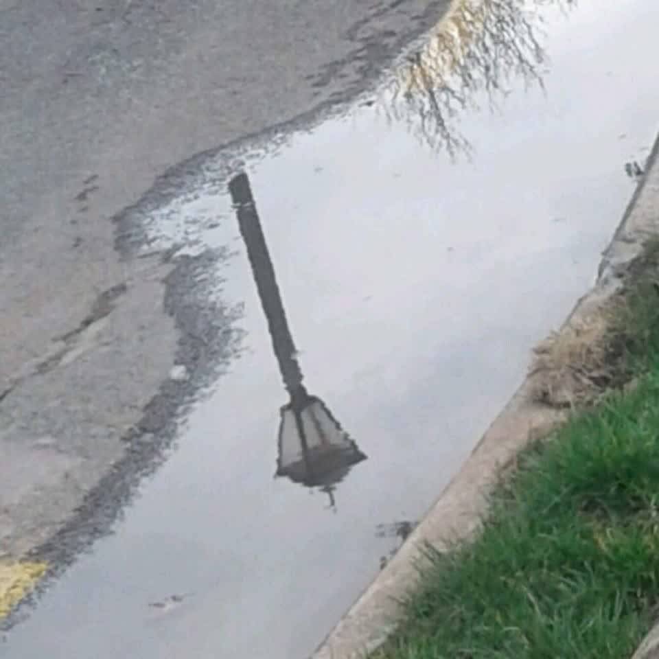 The photograph attached to this flooding report