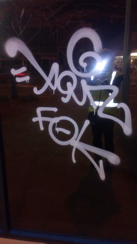 Graffiti, a report photo