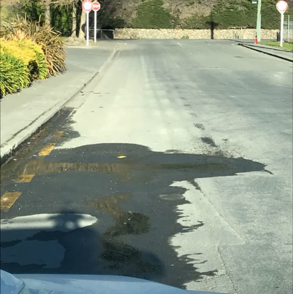 The photograph attached to this water supply report