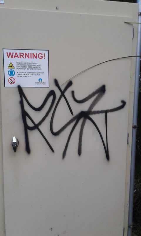 Graffiti, a report photo