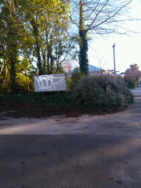 Graffiti, a report photo