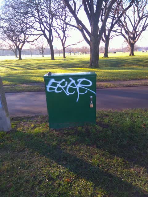 Graffiti, a report photo